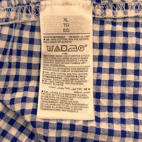 Old Navy Women's Fit & Flare Puff-Sleeve Seersucker All-Day Mini Dress XL - Picture 8 of 10